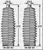 PSA 406688 Bellow, steering